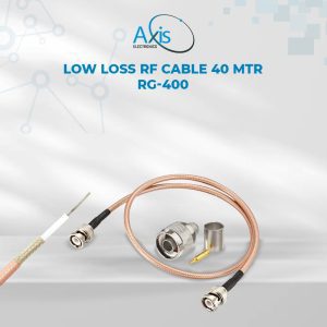 RG-400 Cable 40 Mtr, With Connector and Dust Cap