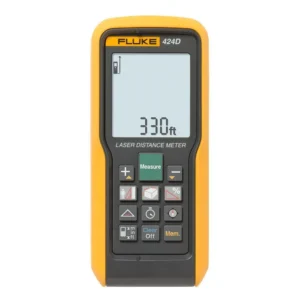Fluke 424D Laser Distance Meter – 100m Range with Tilt Sensor