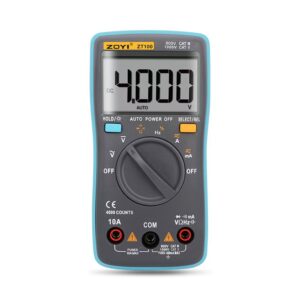 ZOYI ZT-100 Handheld Digital Multimeter (4000 Counts)